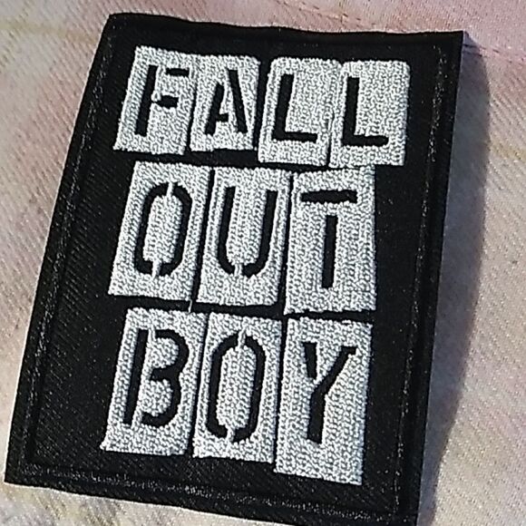 Fall Out Boy band patch - Picture 2 of 6